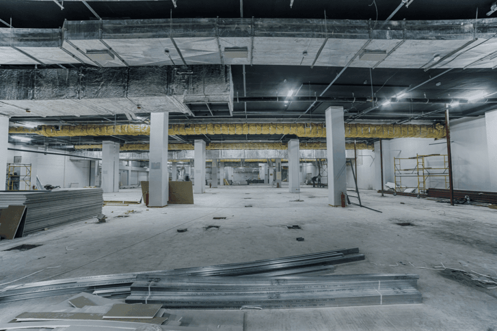 Cat A office fit out from shell and core stage